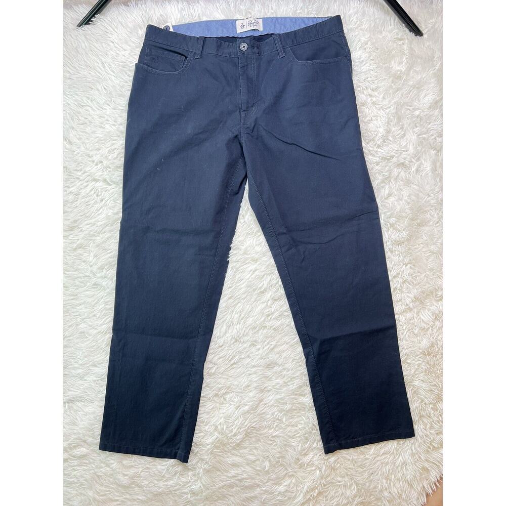 An Original Penguin By Munsingwear Pants Men Size W36 L27‎ Medium Wash Navy Blue